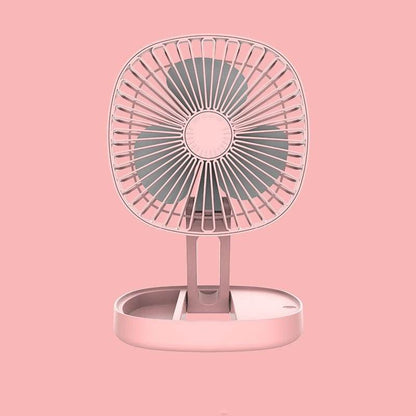Usb Charging Folding Telescopic Small Fan - Austrige™