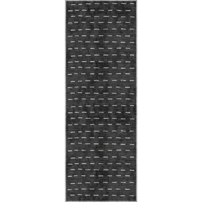Sando Black Grey Rug