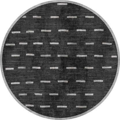 Sando Black Grey Rug