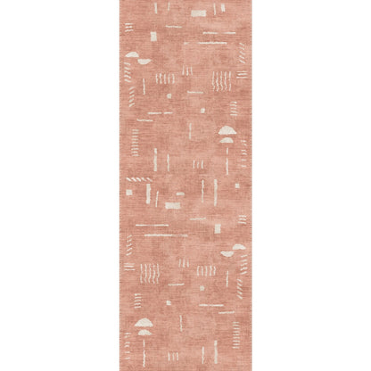 Jama Coral Pink Rug