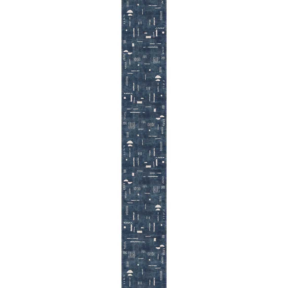 Jama Navy Blue Rug