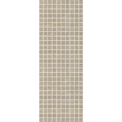 Caper Natural Beige Checkered Rug
