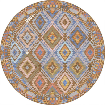 Assania Blue Brown Multi Rug