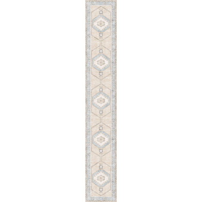 Barbara Light Blue Beige Rug