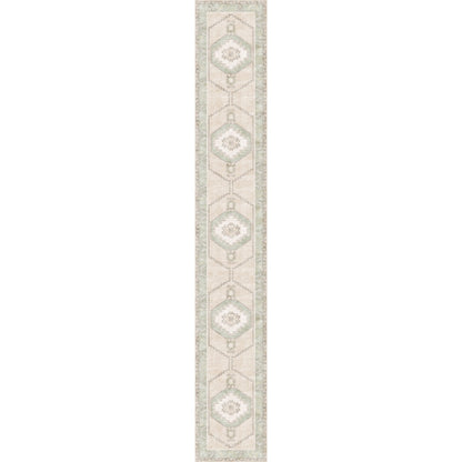 Barbara Light Green Beige Rug