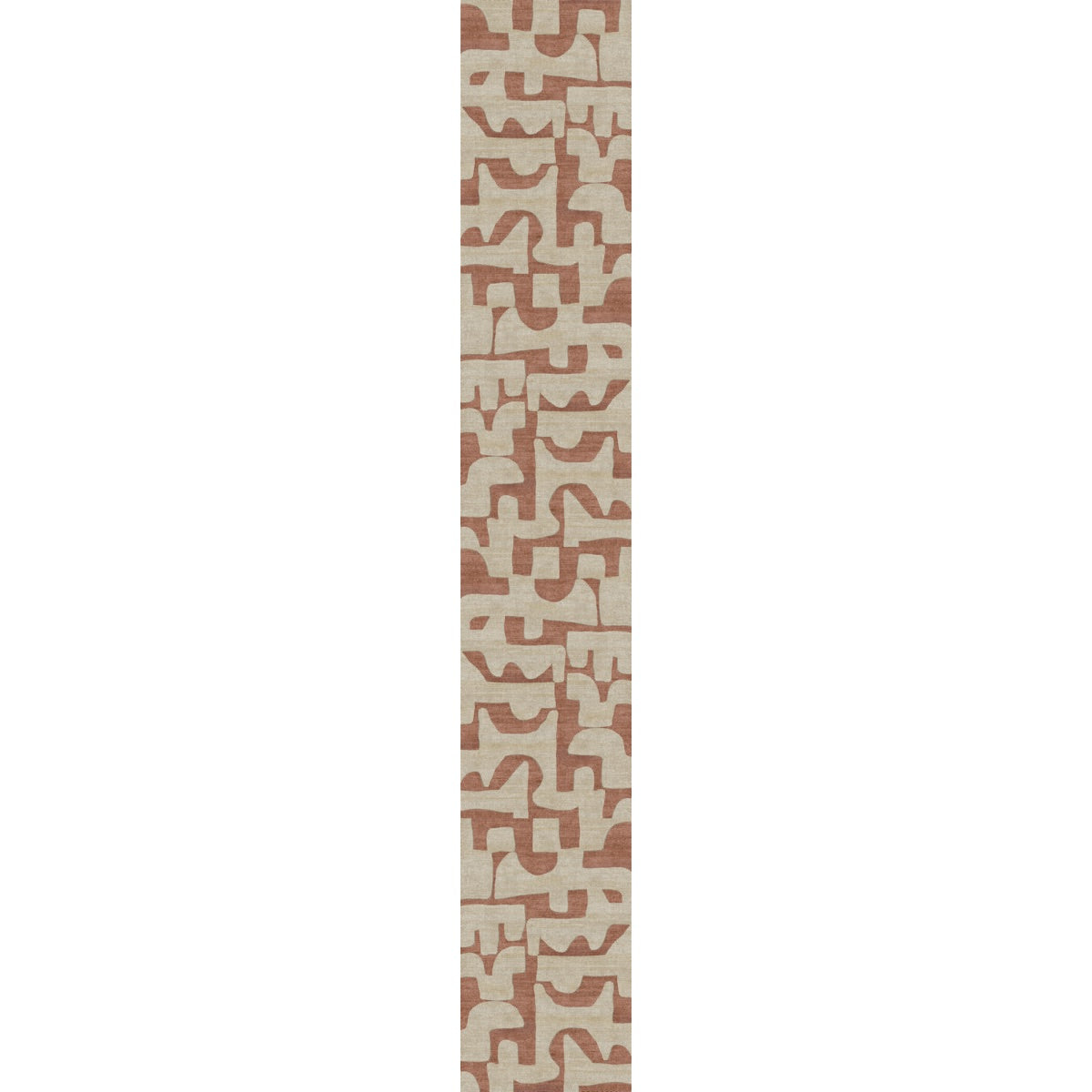 Puzla Orange Natural Rug