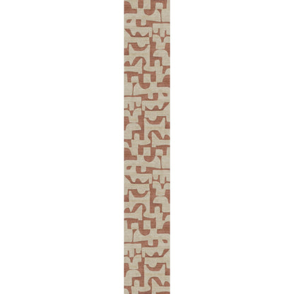 Puzla Orange Natural Rug