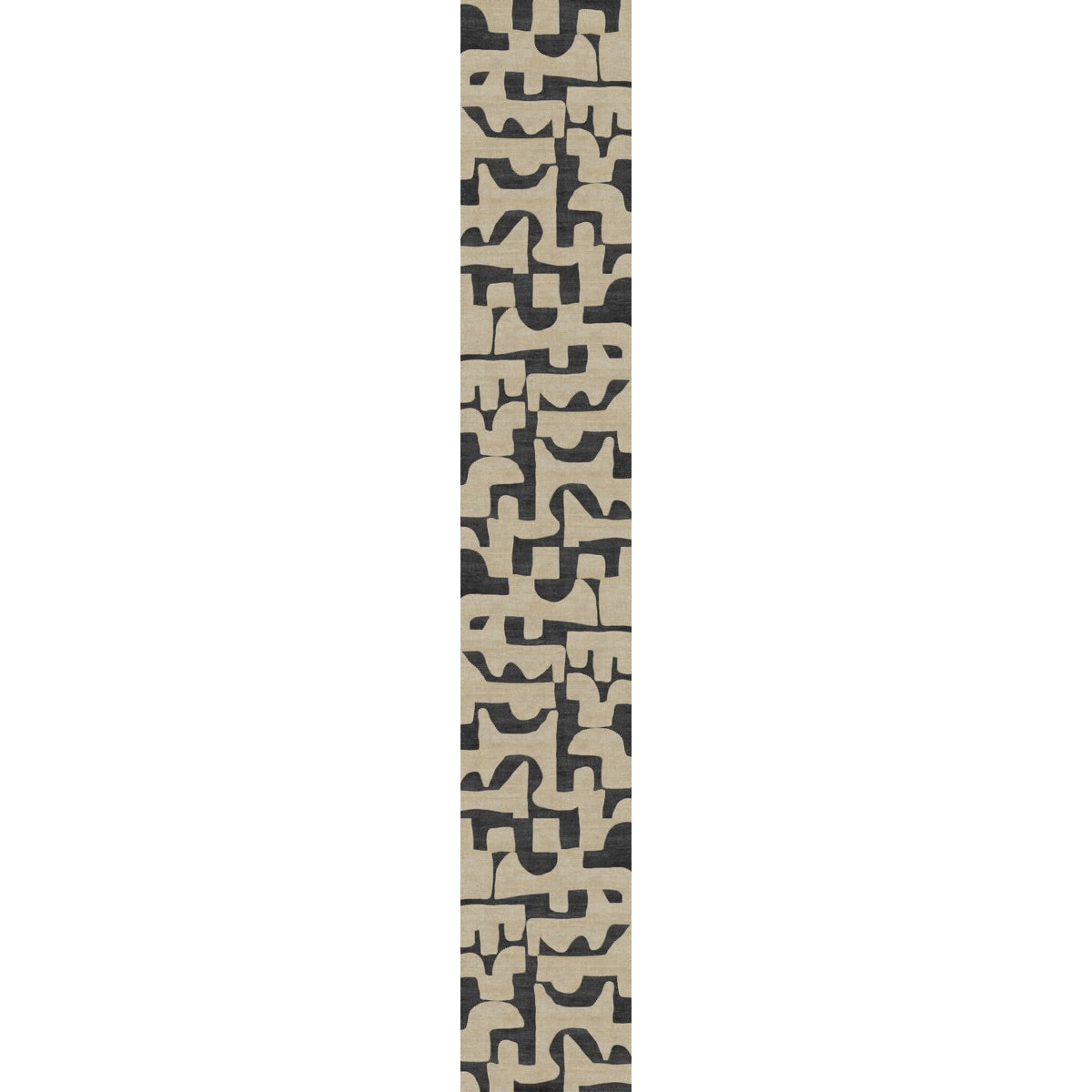 Puzla Natural Black Rug