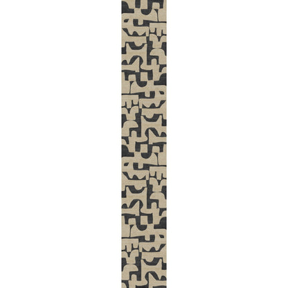 Puzla Natural Black Rug