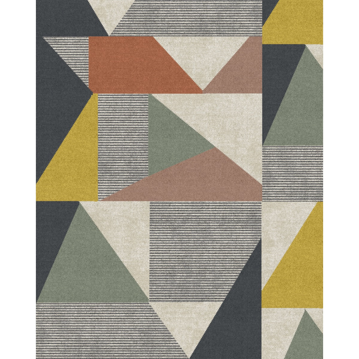 Mizza Grey Multicolor Rug