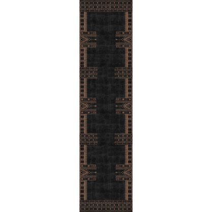 Mazela Black Rug