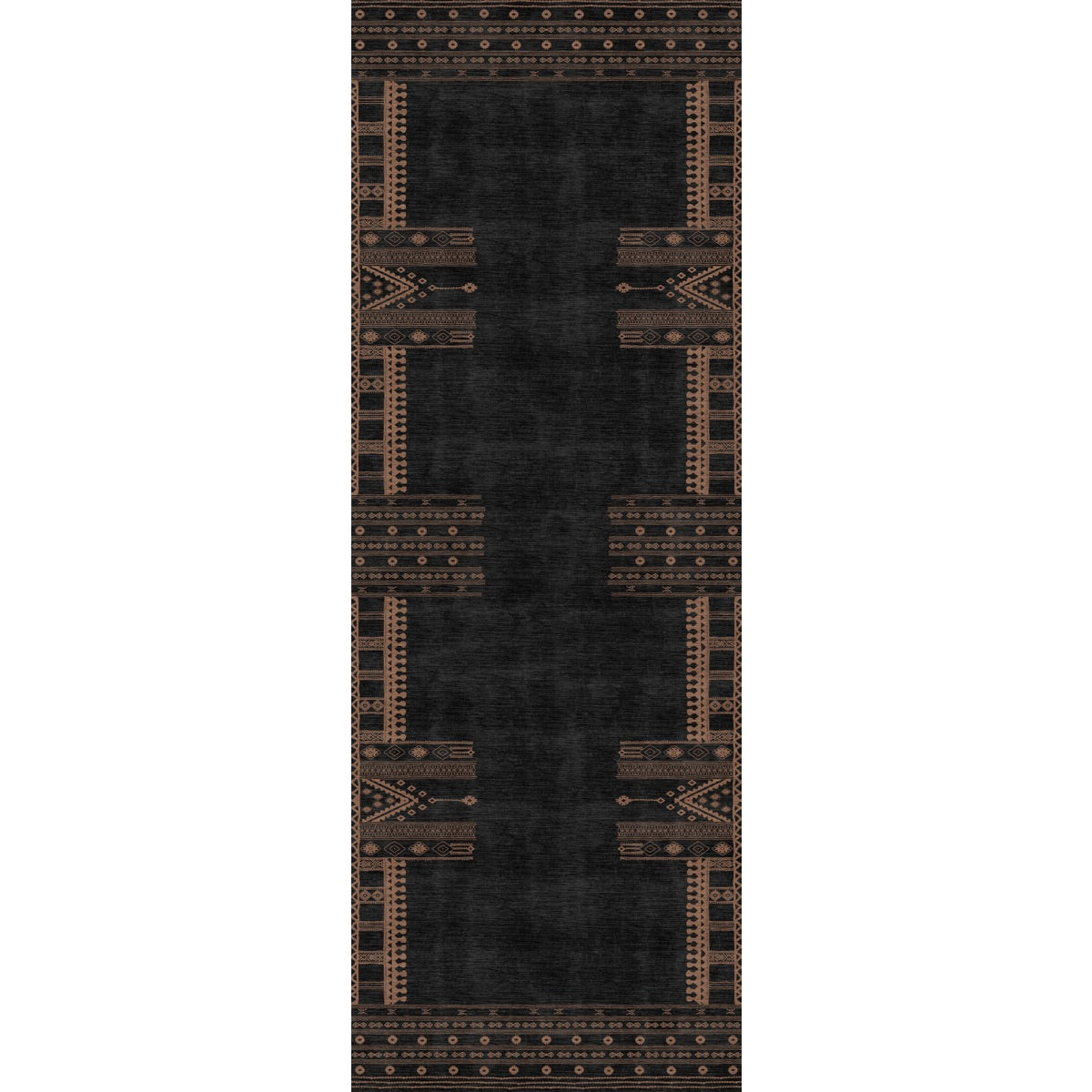 Mazela Black Rug