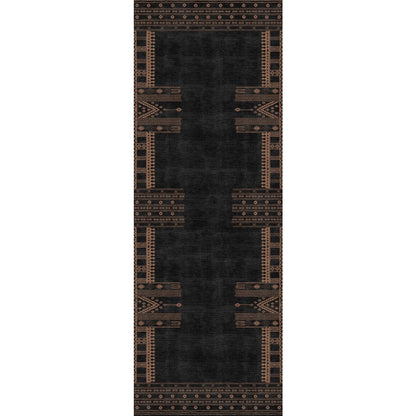 Mazela Black Rug