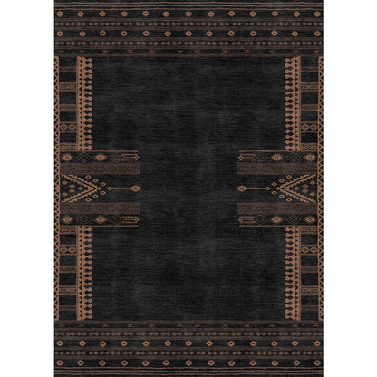 Mazela Black Rug