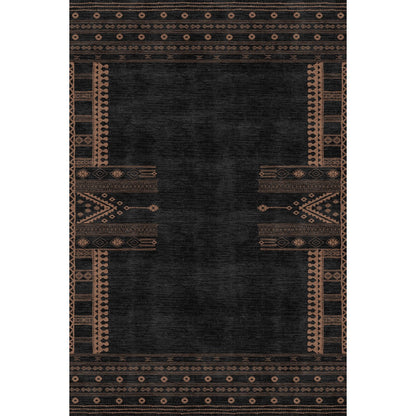 Mazela Black Rug