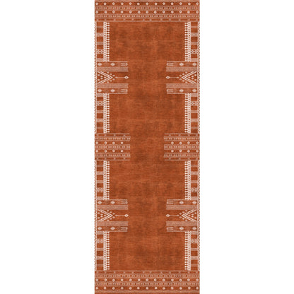 Mazela Orange Rug
