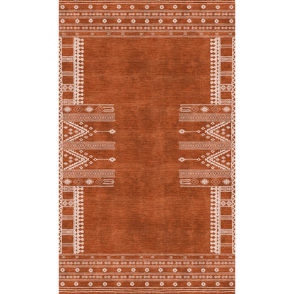 Mazela Orange Rug