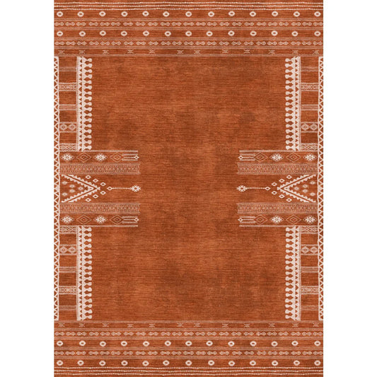 Mazela Orange Rug
