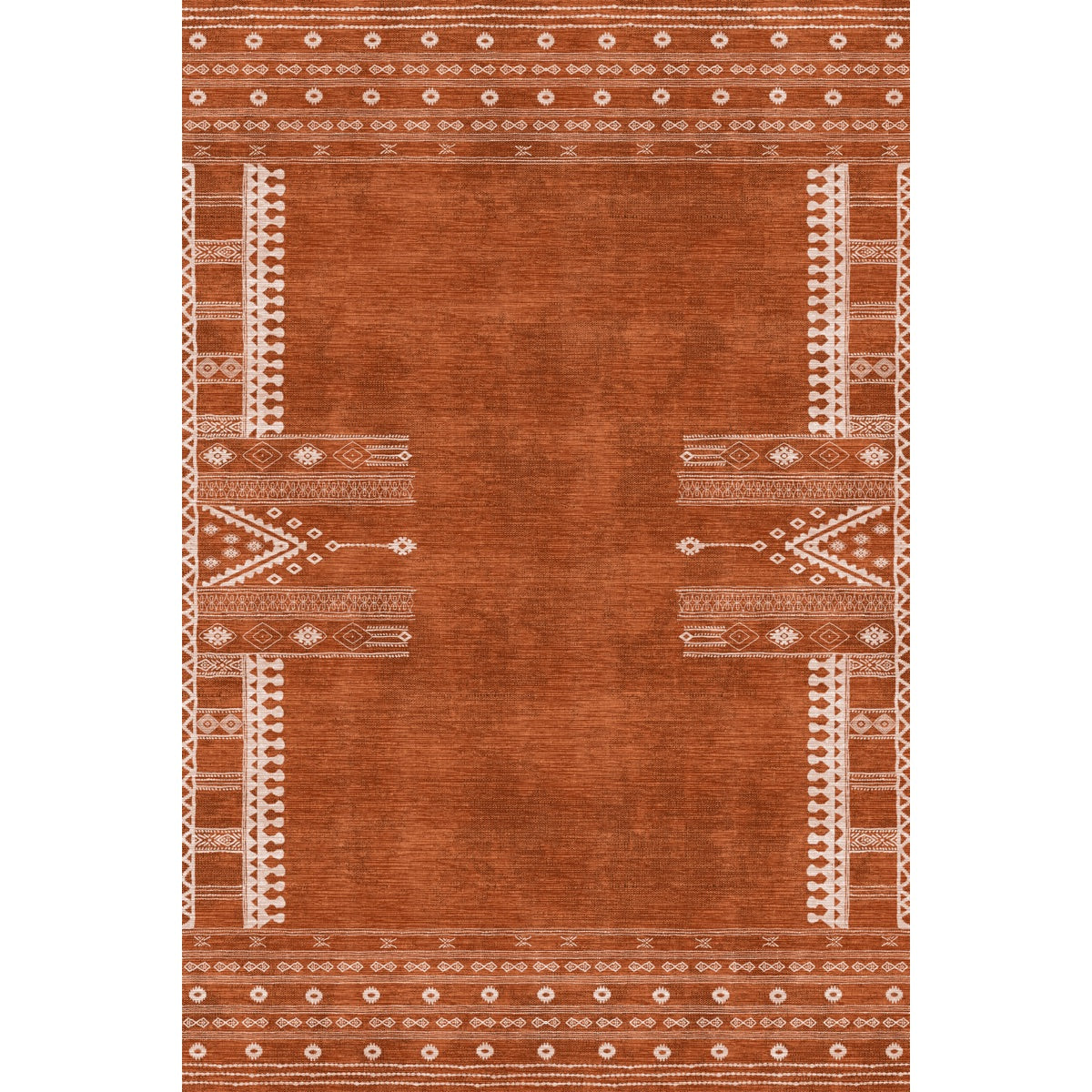 Mazela Orange Rug