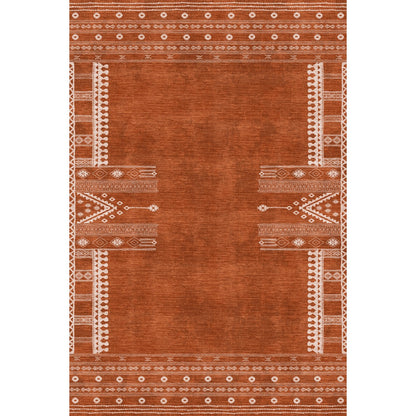 Mazela Orange Rug
