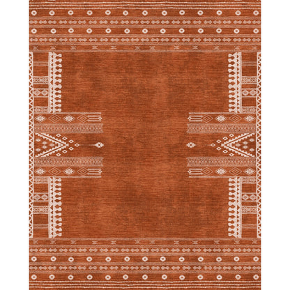 Mazela Orange Rug