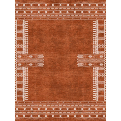Mazela Orange Rug