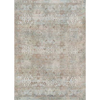 Kissara Beige Blue Rug
