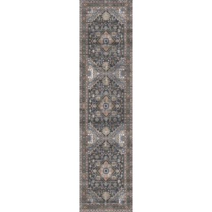 Ozana Brown Multi Rug