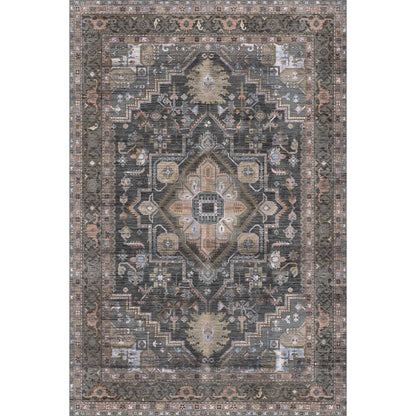 Ozana Brown Multi Rug