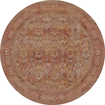 Copera Orange Multi Rug