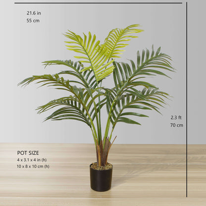 Xelo Artificial Hawaii Kwai Palm Tree Potted Plant (Multiple Sizes)