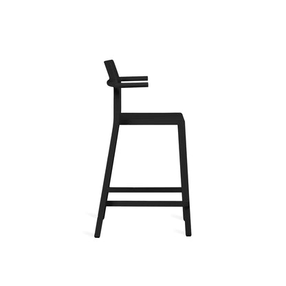 Yard Counter Stool with Arms Indoor & Outdoor