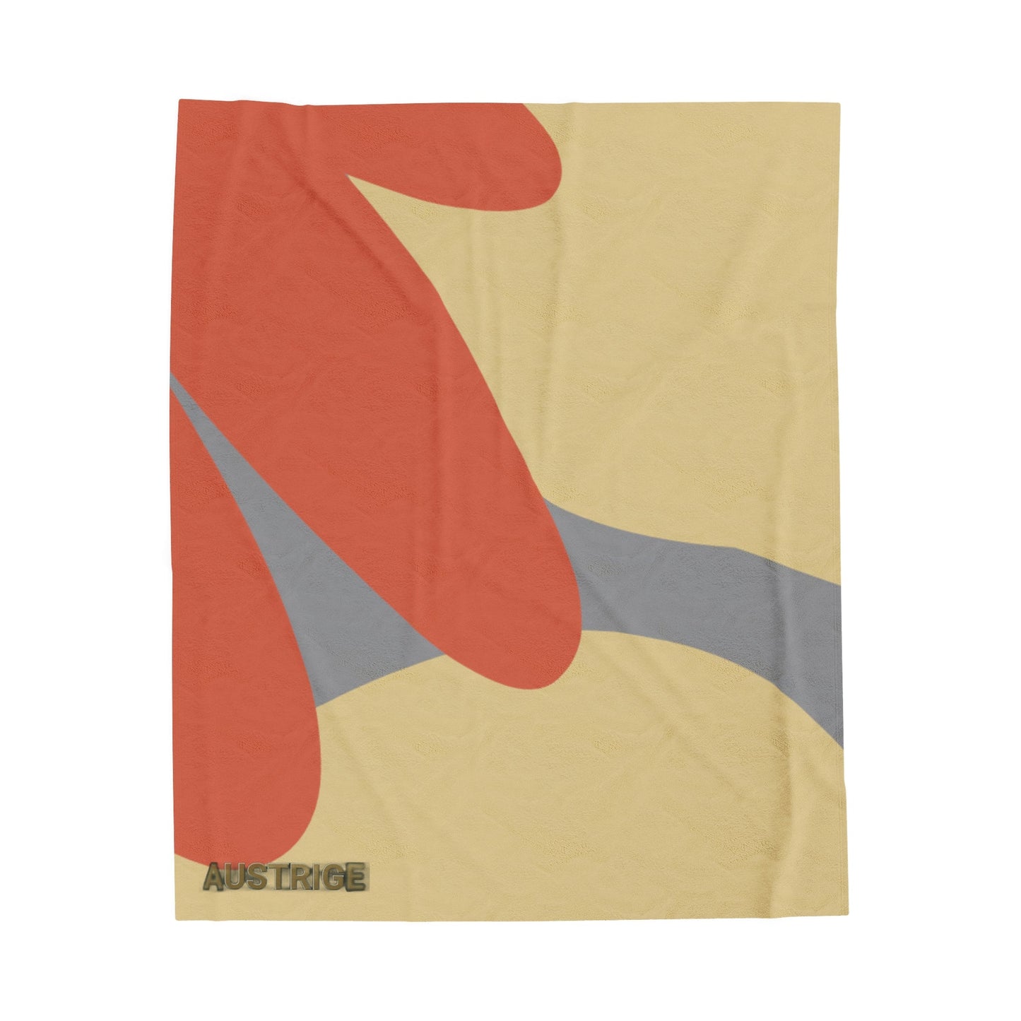 Abstract Flower - Austrige - Velveteen Plush Blanket | Austrige