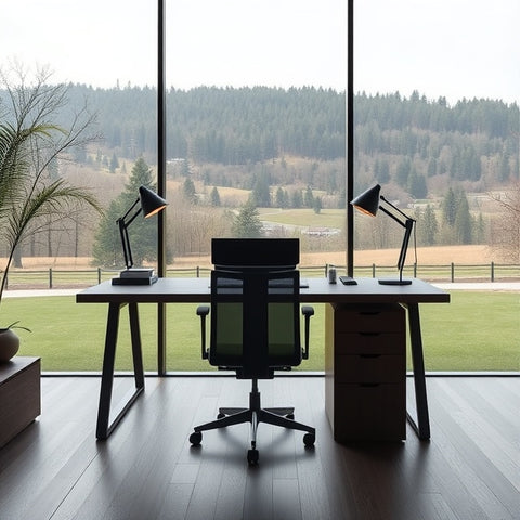 home office chair position