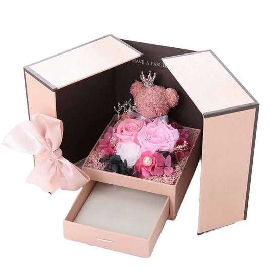 Artificial Flower Jewelry Box | Austrige