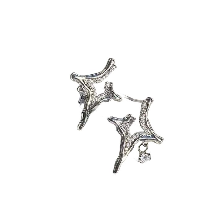 The Asterism Rhinestone Earrings that is considered a Jewelry