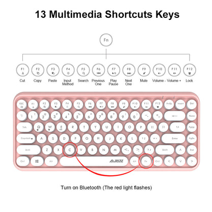 Austrige Bluetooth Keyboard - Tablet & Notebook Keyboards