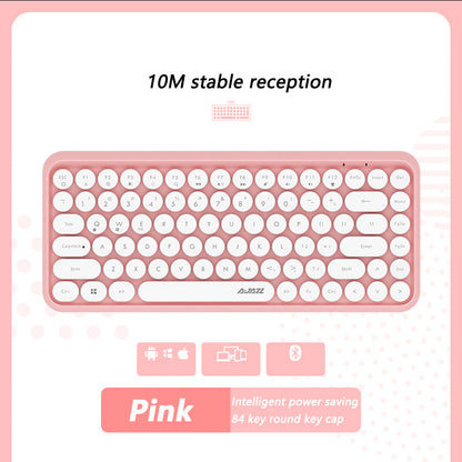 Austrige Bluetooth Keyboard - Tablet & Notebook Pink Keyboards
