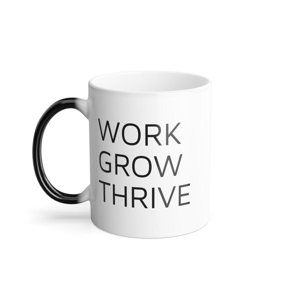 Austrige™ Color Morphing Mug - "Worry Less, Grow Together" - 11oz Magic Coffee Cup | Austrige™