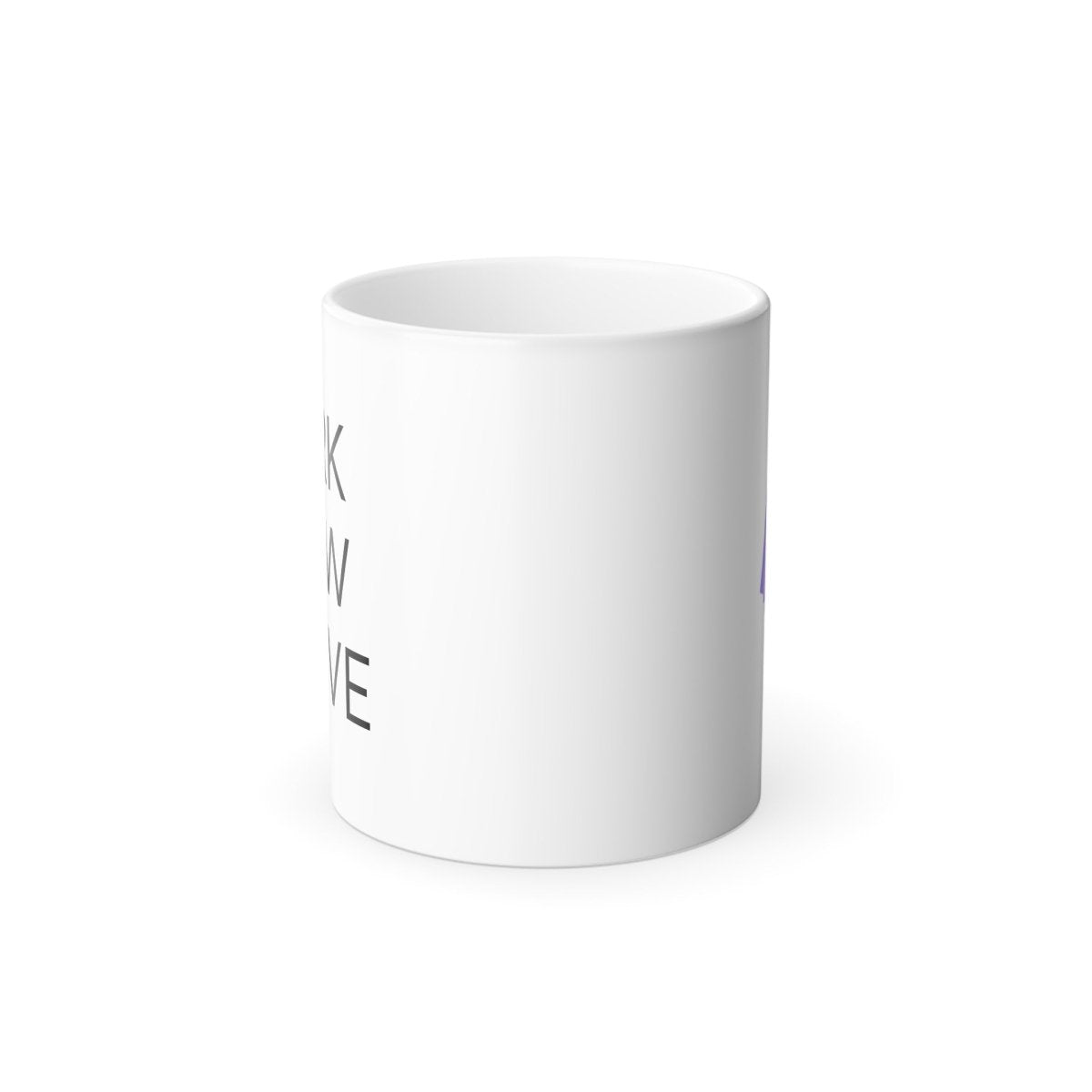 Austrige™ Color Morphing Mug - "Worry Less, Grow Together" - 11oz Magic Coffee Cup | Austrige™