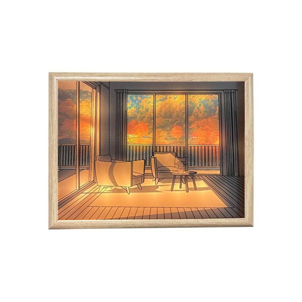 Creative Painting Desk Night Light - Austrige™