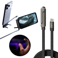 Fast Charging Foldable Bracket Data Cable 2-in-1 Home office & gaming technology