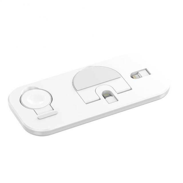 Austrige Foldable iPhone Charging Station White Wireless charger