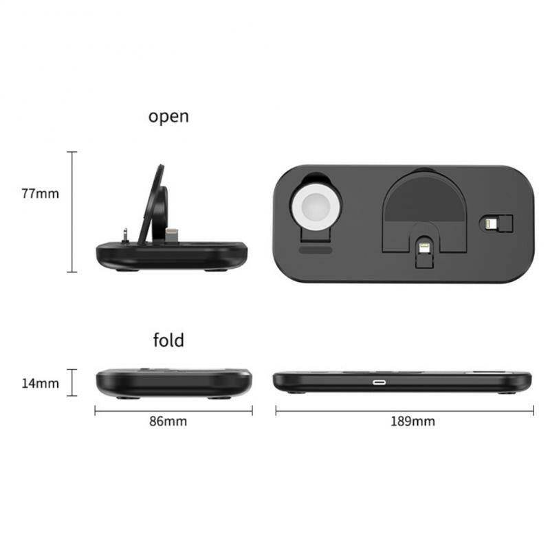 Austrige Foldable iPhone Charging Station Wireless charger