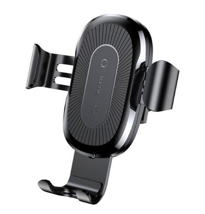 Gravity Bracket Wireless Charging Car Two-in-one Charger black Magnetic