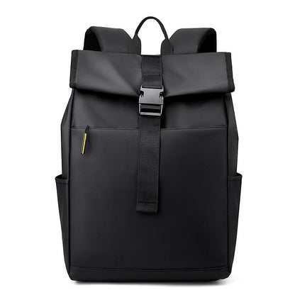 Austrige Laptop Backpack - Waterproof Oxford Cloth Black storage bags