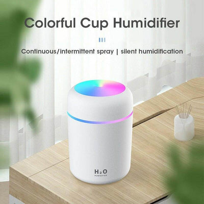 Austrige LED Desk Humidifier - Quiet Mist Humidifiers