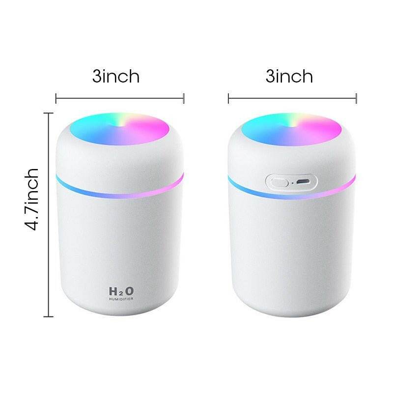 Austrige LED Desk Humidifier - Quiet Mist Humidifiers