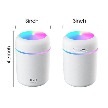 Austrige LED Desk Humidifier - Quiet Mist Humidifiers