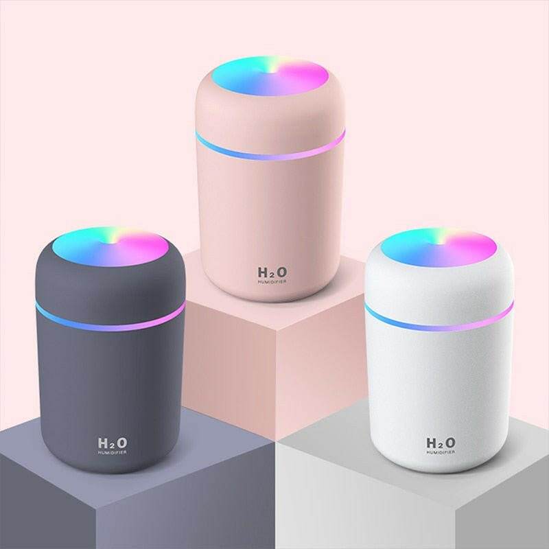 Austrige LED Desk Humidifier - Quiet Mist Humidifiers